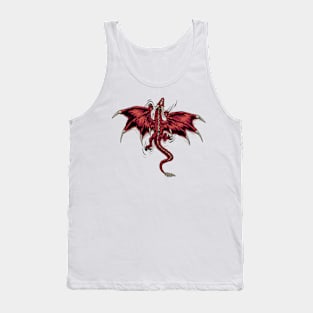 Climbing Crimson Wyvern Tank Top